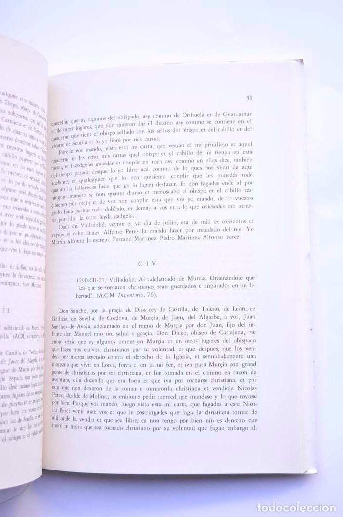 Libros: Documentos de Sancho IV - Edici&oacute;n de Juan Torres Fontes - Foto 3