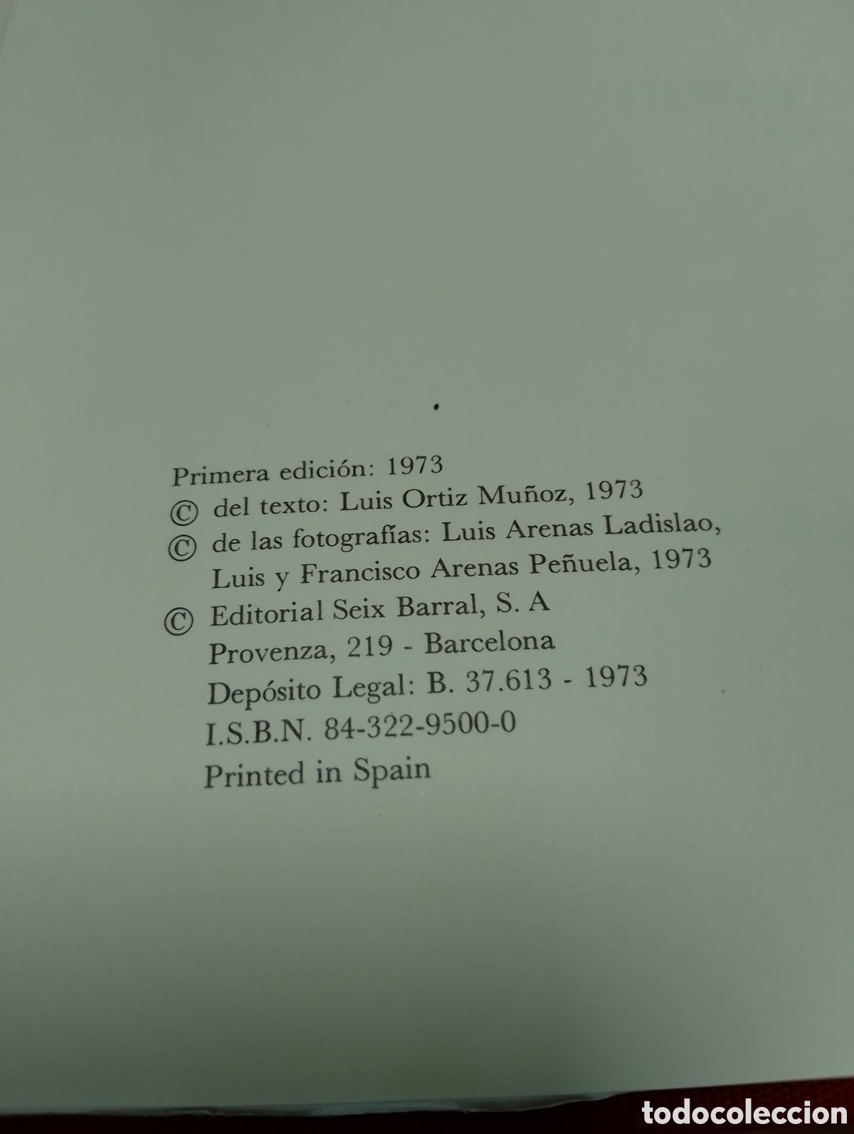 Libros: Sevilla Eterna � Seix Barral 1973 - Luis Ortiz Mu&ntilde;oz - Foto 2