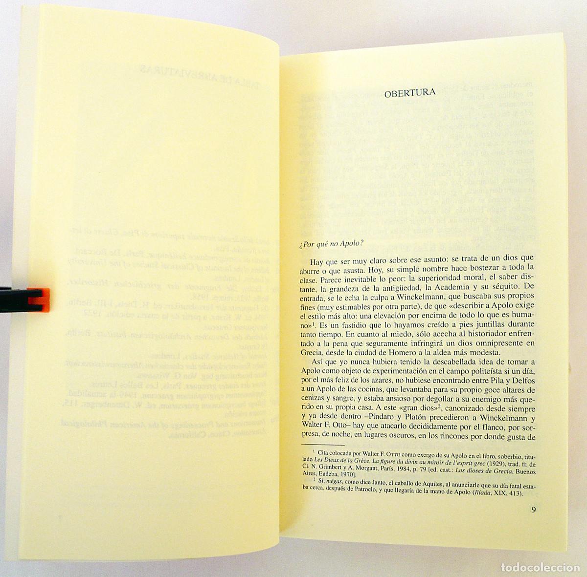 Libros: Apolo con el cuchillo en la mano, Marcel Detienne - Foto 7