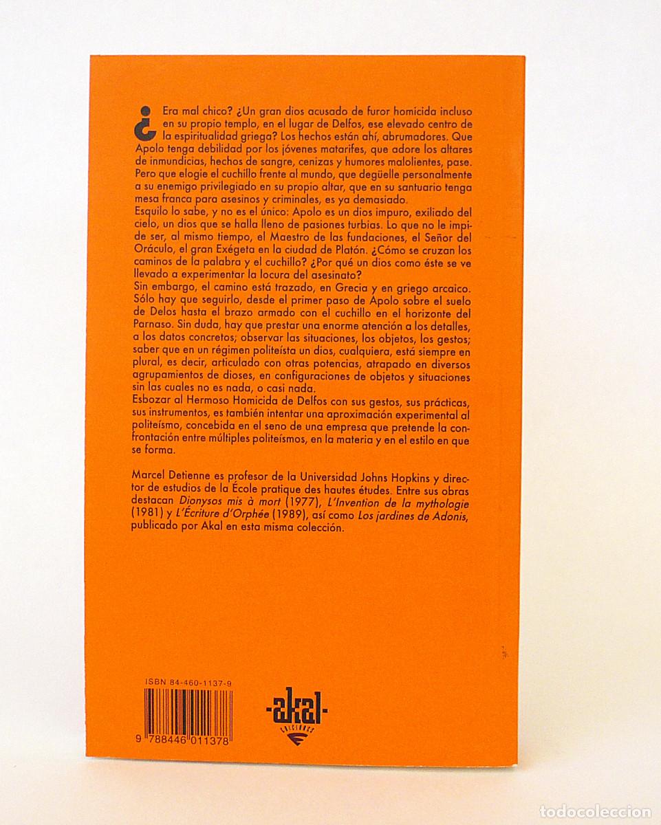 Libros: Apolo con el cuchillo en la mano, Marcel Detienne - Foto 10