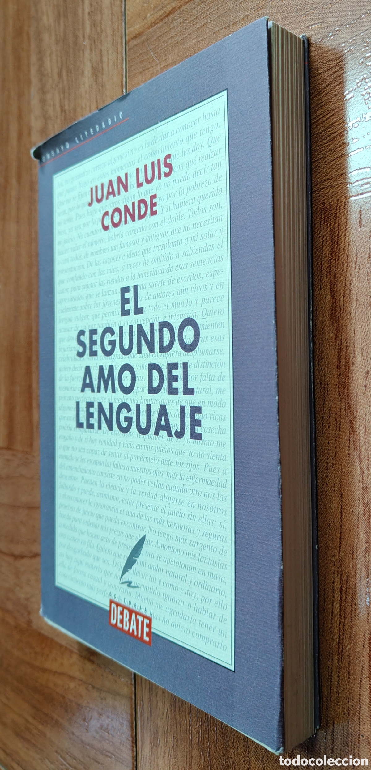 Libros: El Segundo Amo del Lenguaje - Juan Luis Conde - Foto 2