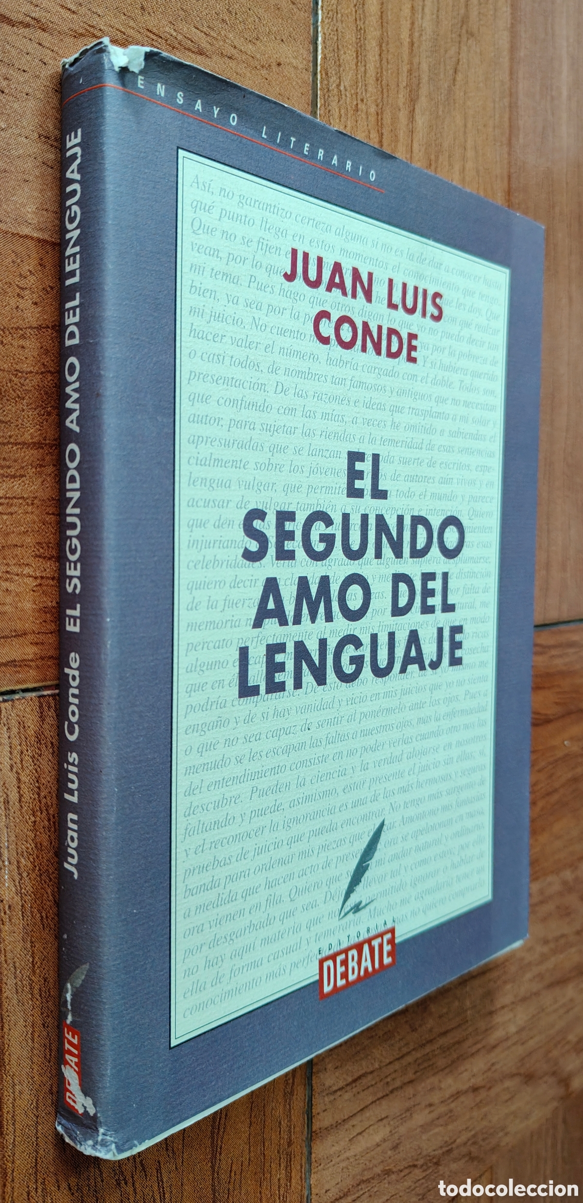 Libros: El Segundo Amo del Lenguaje - Juan Luis Conde - Foto 1