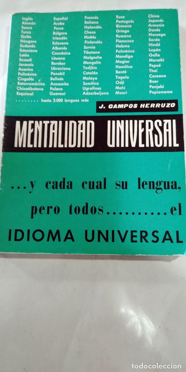 Libri di seconda mano: Mentalidad Universal J. Campos Herruzo