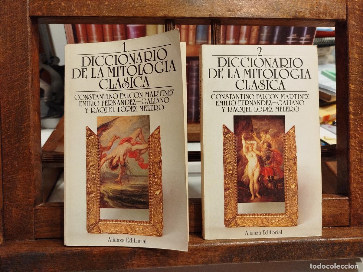 Livros em segunda m&atilde;o: Diccionario de la mitolog&iacute;a cl&aacute;sica (2 Vol.) - Falc&oacute;n Mart&iacute;nez, Constantino; Fern&aacute;ndez-Galiano, Emi