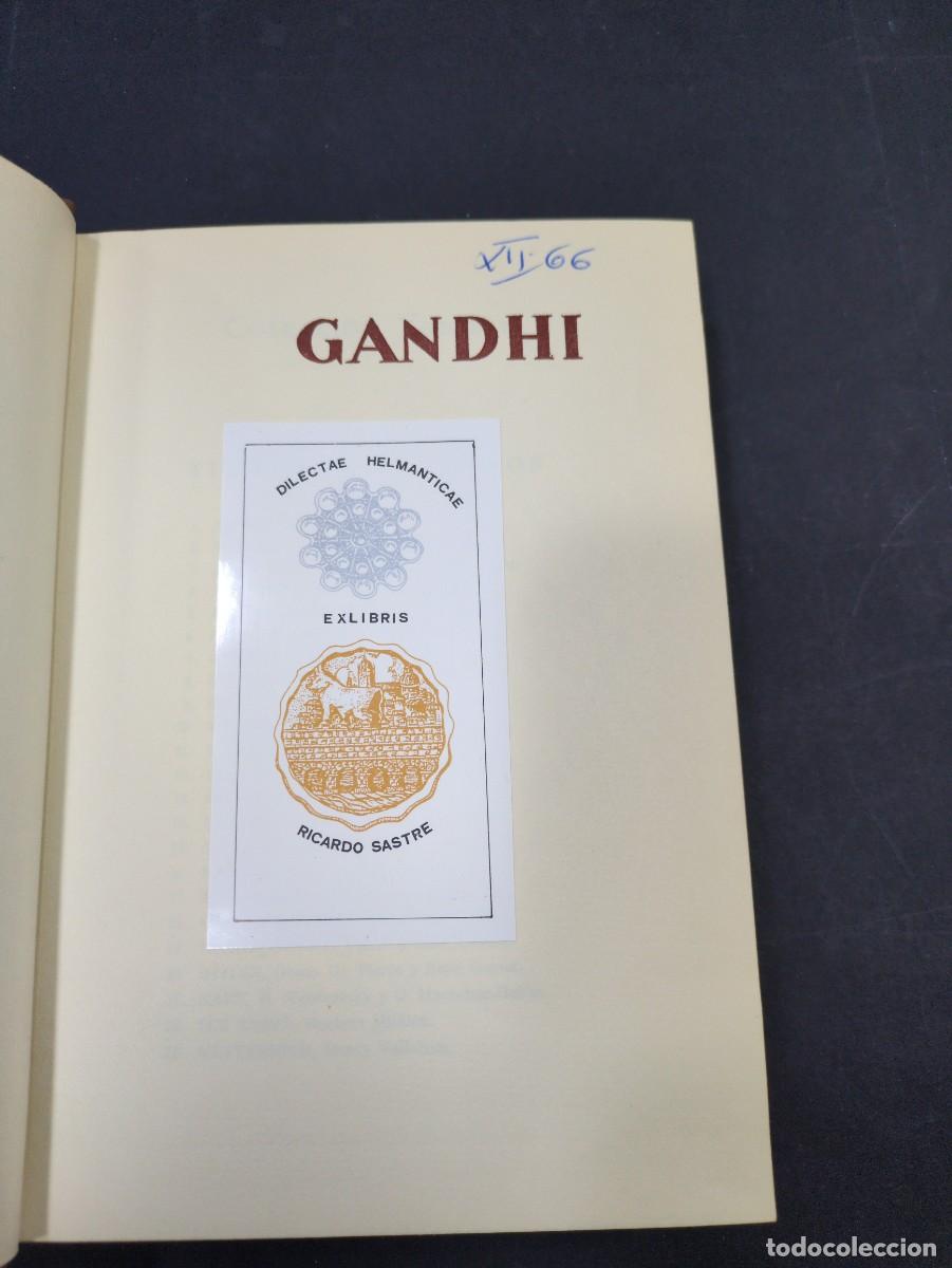 Libros: Gandhi B.R Nanda. Ediciones Cid. - Foto 2