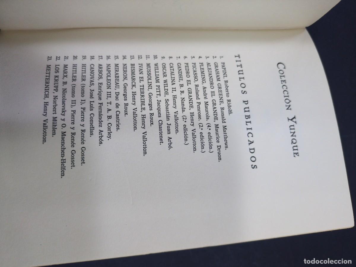 Libros: NICOLAS II. CONSTANTIN DE GRUNWALD. EDICIONES CID, COL. YUNQUE, 1&ordf; EDC. 1966 - Foto 3