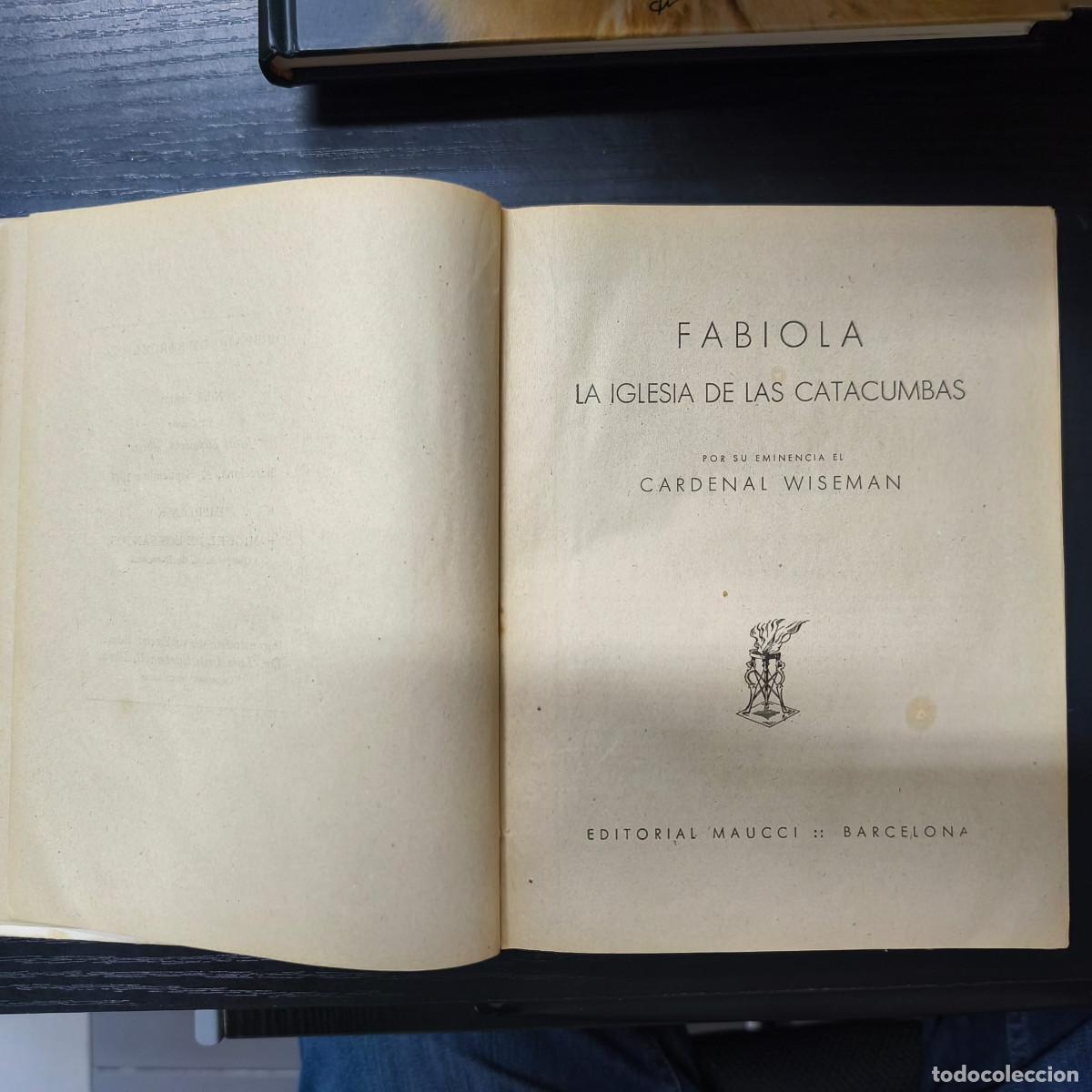 Libros: FABIOLA - WISEMAN, CARDENAL - Foto 2