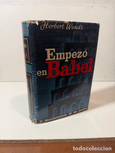 Libros: EMPEZO EN BAEL HERBERT WENDT 1960 - Foto 1