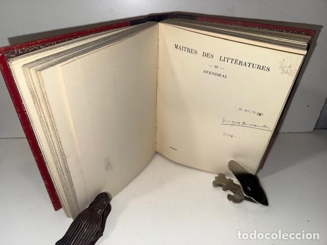 Libros: MAITRES DES LITTERATURES BALZAC STENDHAL PASCAL - Foto 4