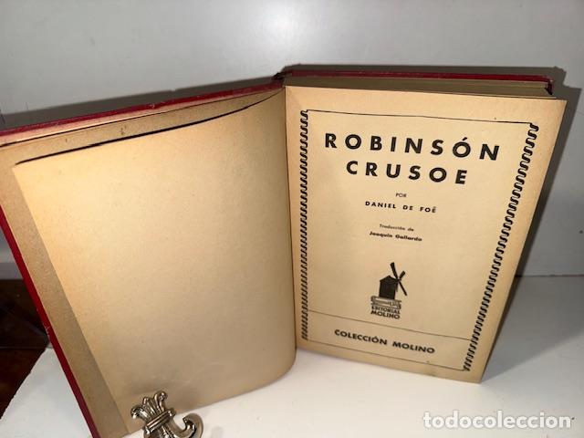 Libros: ROBINSON CRUSOE EL ULTIMO MOHICANO EL ROBINSON AMERICANO - Foto 3