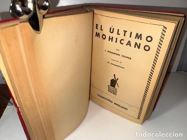 Libros: ROBINSON CRUSOE EL ULTIMO MOHICANO EL ROBINSON AMERICANO - Foto 4