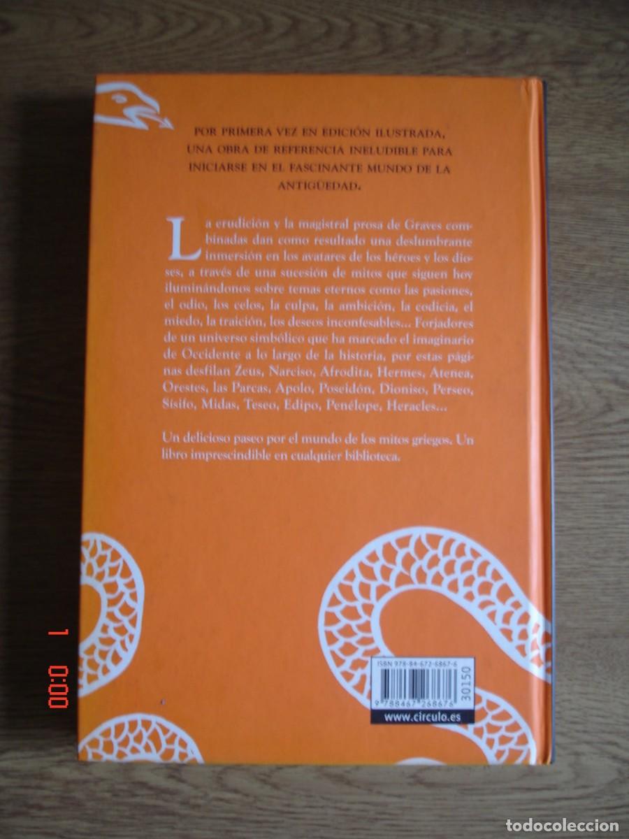 Libros: LOS MITOS GRIEGOS - ROBERT GRAVES - ED. C&Iacute;RCULO DE LECTORES, 2016 - Foto 2