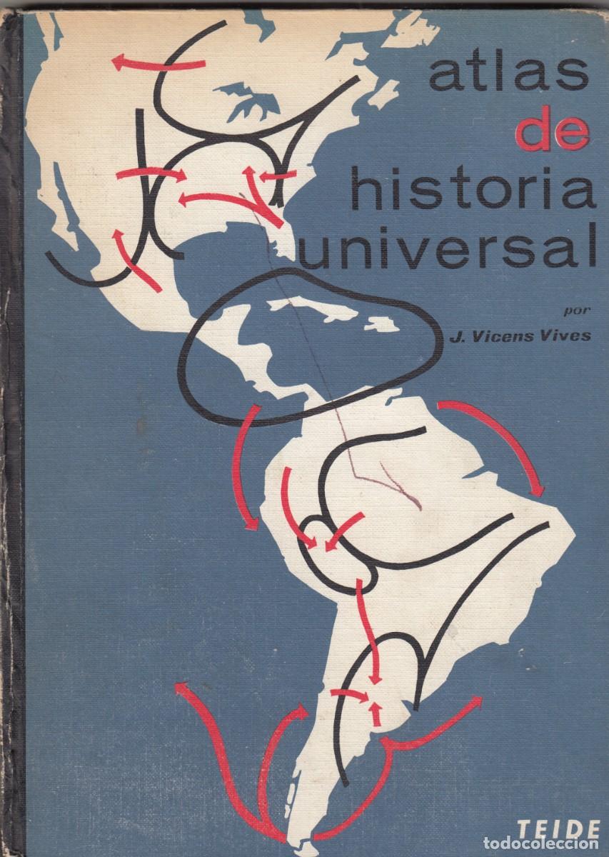 Libros: ATLAS DE HISTORIA UNIVERSAL. VICENS VIVES. ADW - Foto 1