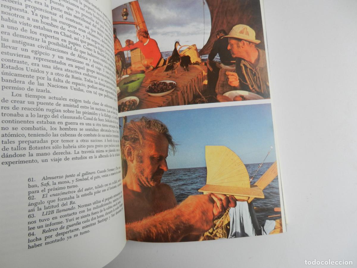 Libros: LAS EXPEDICIONES RA - THOR HEYERDAHL - C&Iacute;RCULO DE LECTORES 1972. - Foto 7