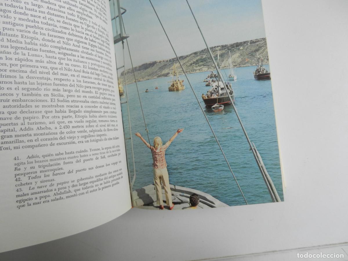 Libros: LAS EXPEDICIONES RA - THOR HEYERDAHL - C&Iacute;RCULO DE LECTORES 1972. - Foto 9