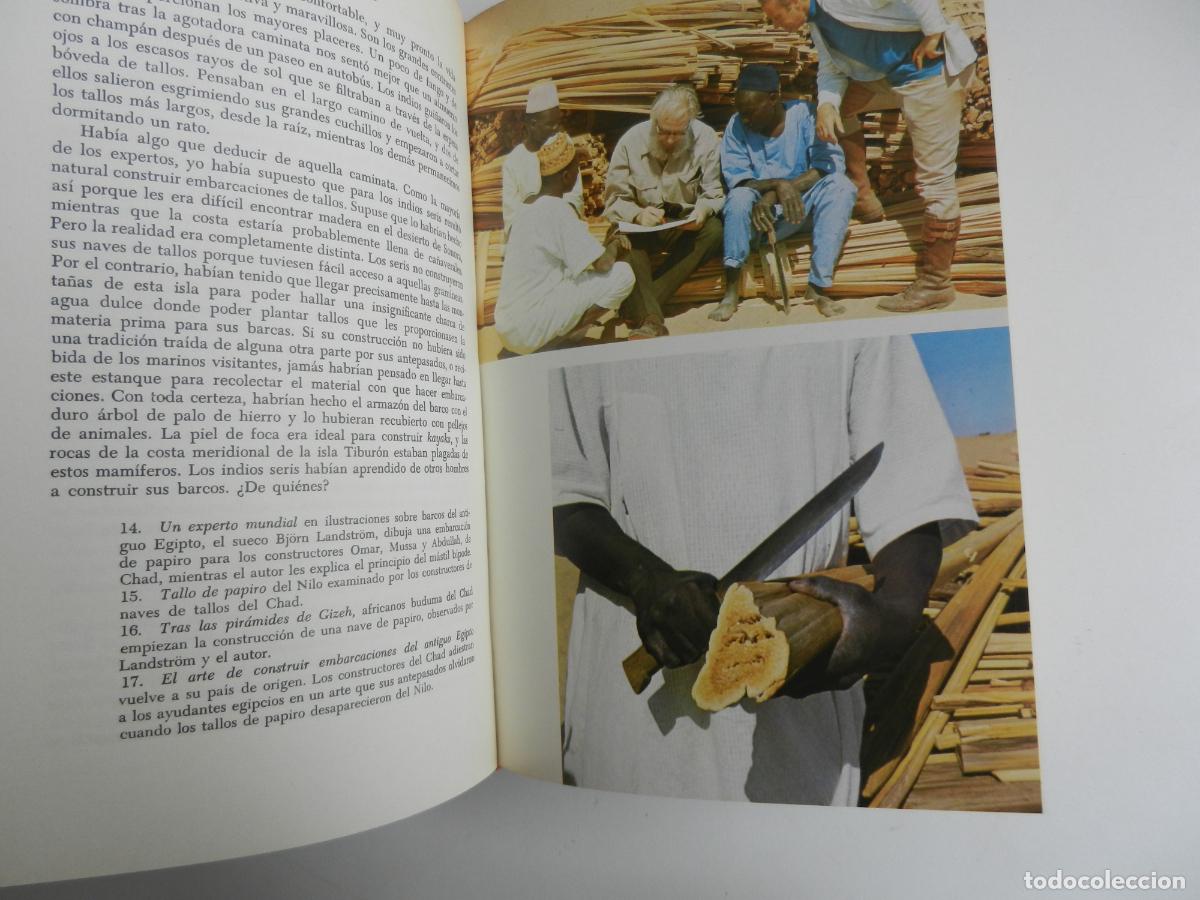 Libros: LAS EXPEDICIONES RA - THOR HEYERDAHL - C&Iacute;RCULO DE LECTORES 1972. - Foto 10