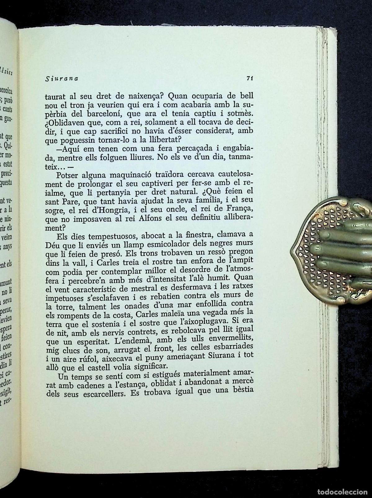 Libros: SIURANA. Narracions. - IGL&Eacute;SIES, Josep. - Foto 3