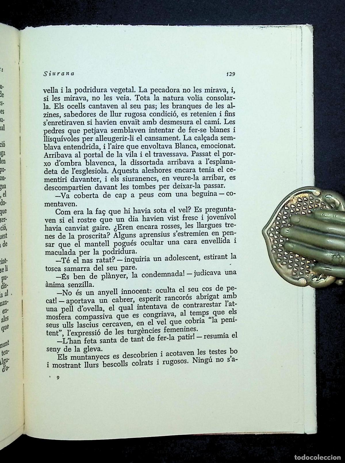 Libros: SIURANA. Narracions. - IGL&Eacute;SIES, Josep. - Foto 4