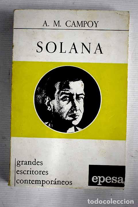 Libros: Solana: Campoy, A. M..- Campoy, A. M. - Foto 1