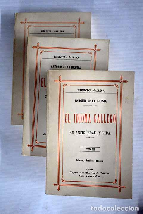 Libros: El idioma gallego: su antiguedad y vida - Foto 1