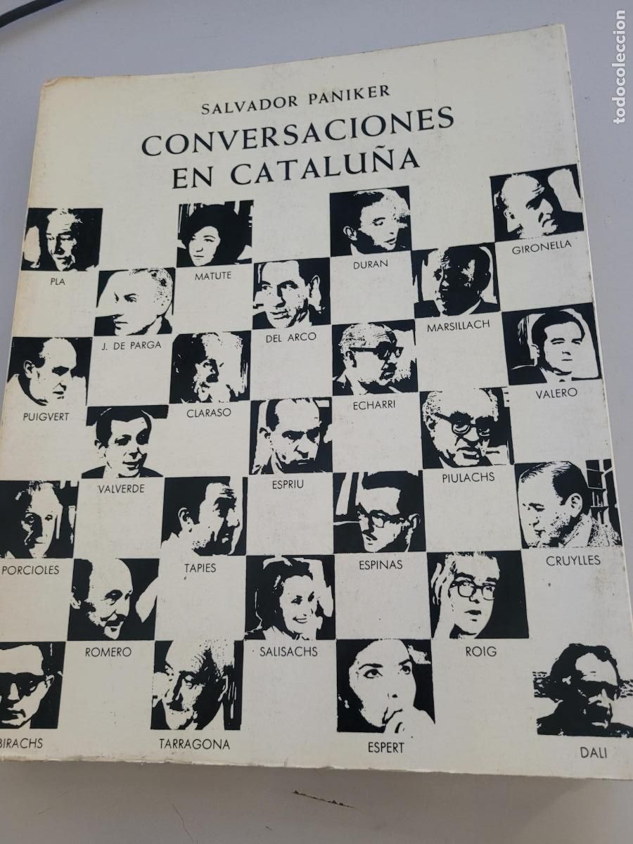 Libros: conversaciones en catalu&ntilde;a salvador paniker - Foto 1