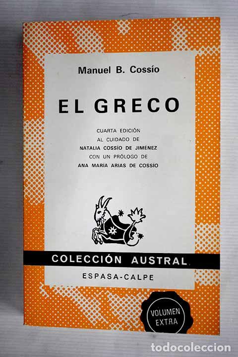 Libros: El Greco: Cossio, Manuel.- Cossio, Manuel - Foto 1