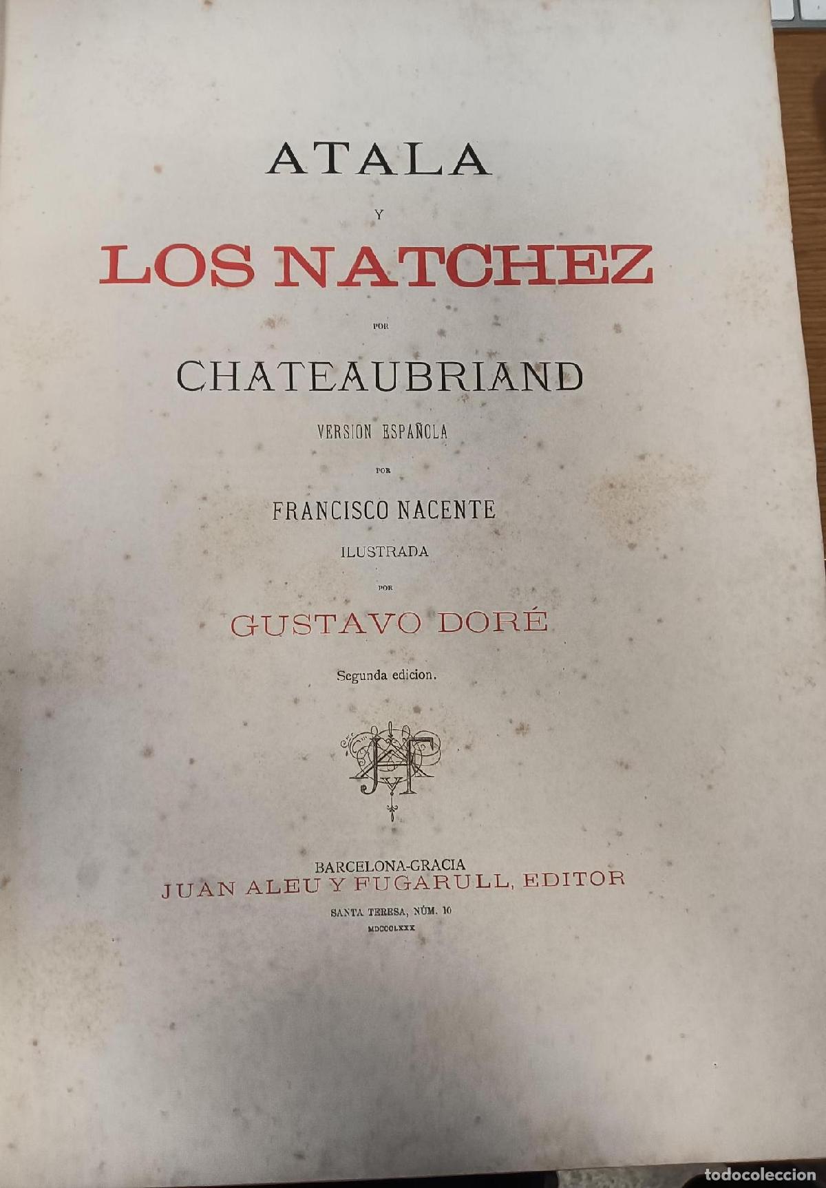 Libros: Atala y los Natchez - Chateaubriand - Foto 1