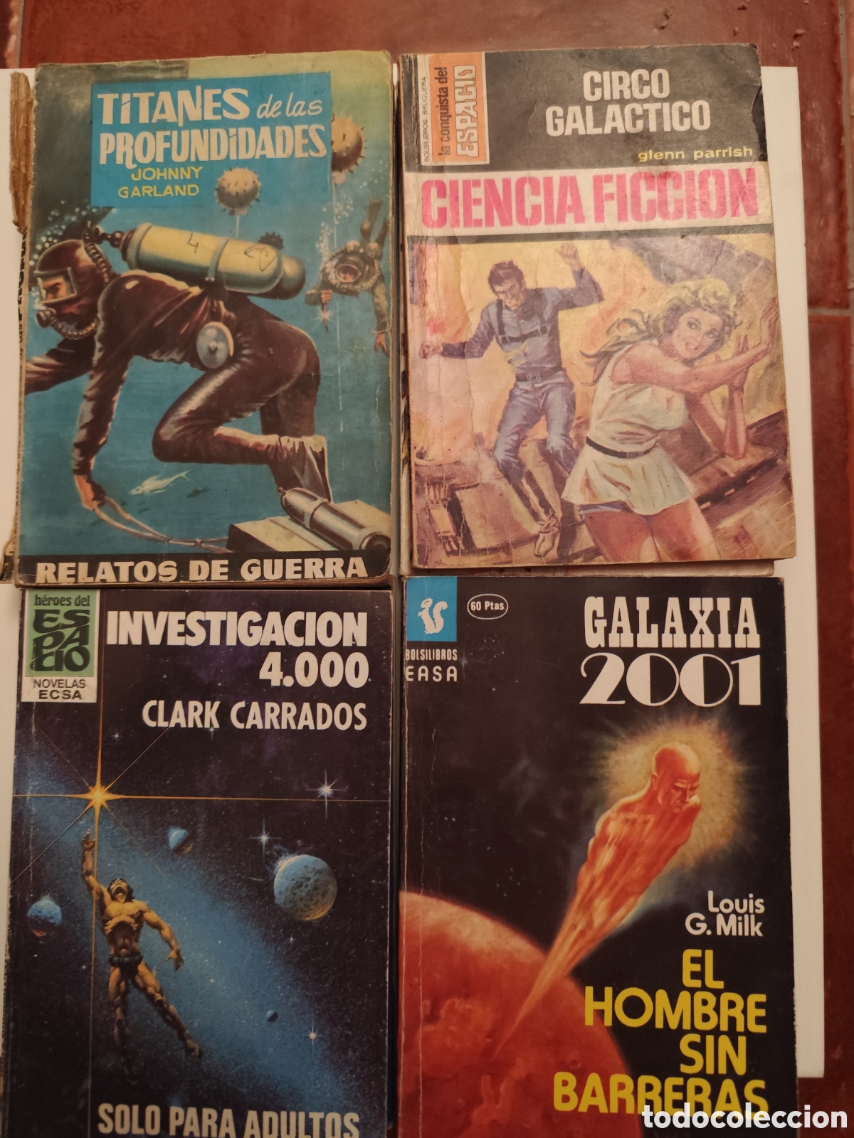 Libros: 18 Bolsilibros de ciencia ficci&oacute;n