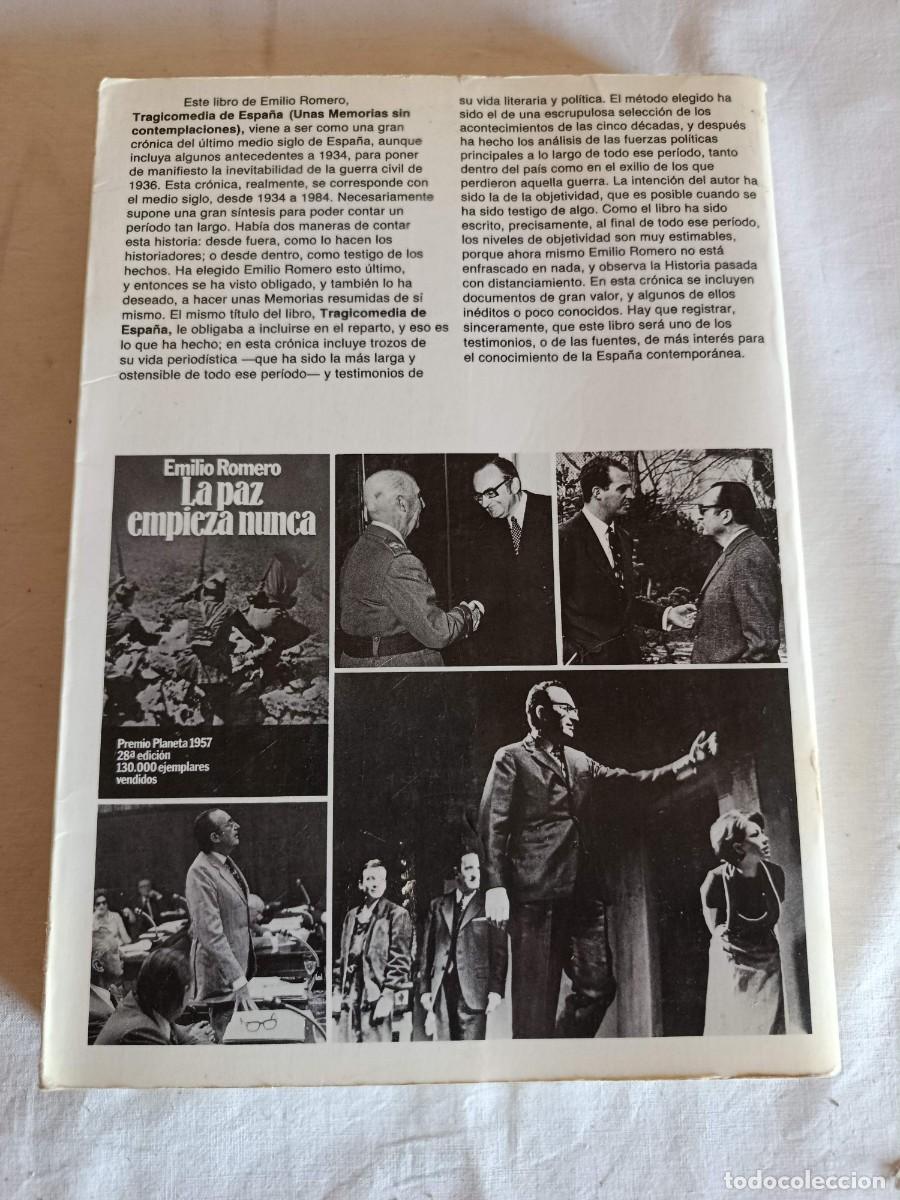 Libros: Tragicomedia de Espa&ntilde;a Emilio Romero - Foto 2