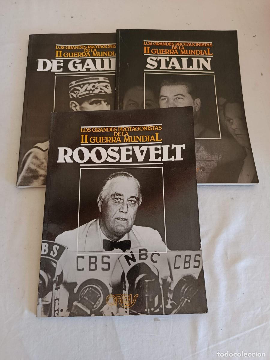 Libros: Lote Los grandes protagonistas de la II Guerra Mundial