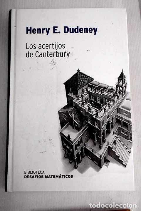 Libros: Los acertijos de Canterbury.- Dudeney, Henry E. - Foto 1