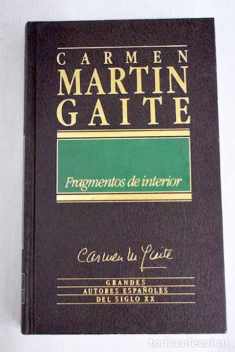 Libros: Fragmentos de interior.- Mart&iacute;n Gaite, Carmen - Foto 1