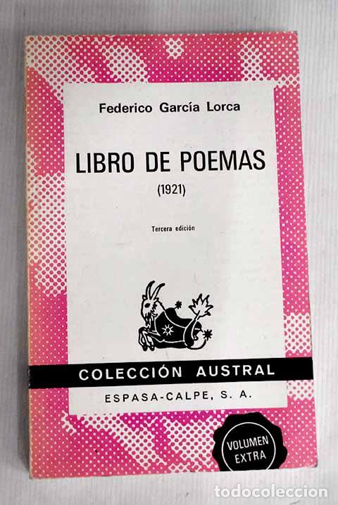 Libros: Libro de poemas (1921).- Garc&iacute;a Lorca, Federico - Foto 1