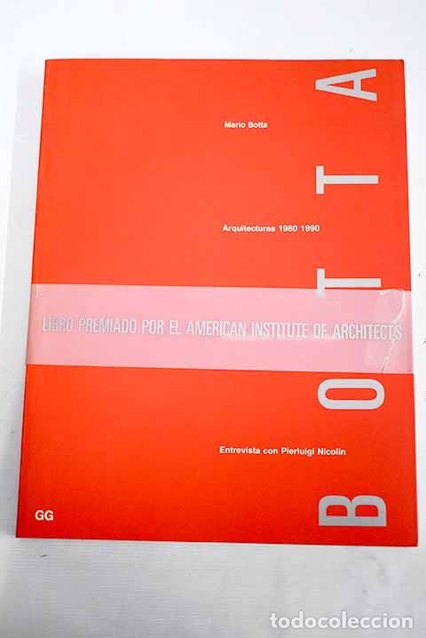 Libros: Arquitecturas 1980-1990.- Botta, Mario - Foto 1