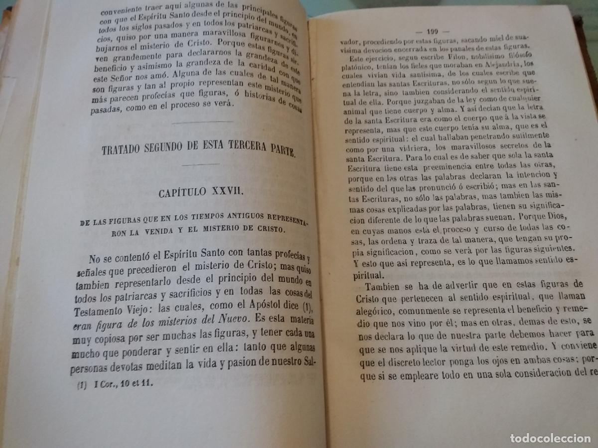 Libros: De la introducci&oacute;n del s&iacute;mbolo de la fe (tomo tercero) - Fr. Luis de Granada - Foto 4