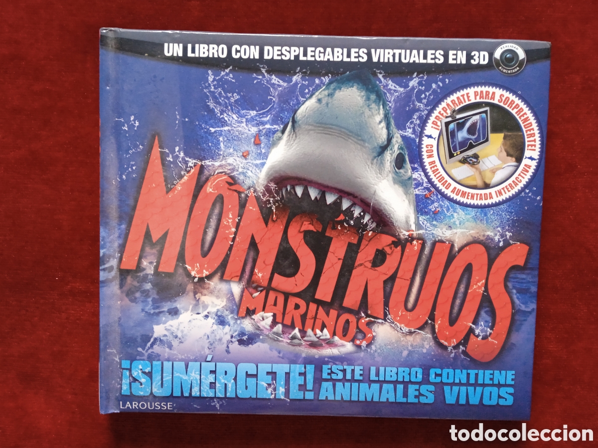 Libros: Monstruos Marinos . Un libro de despliegues virtuales En 3 D - Foto 9