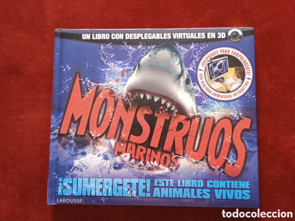 Libros: Monstruos Marinos . Un libro de despliegues virtuales En 3 D - Foto 1