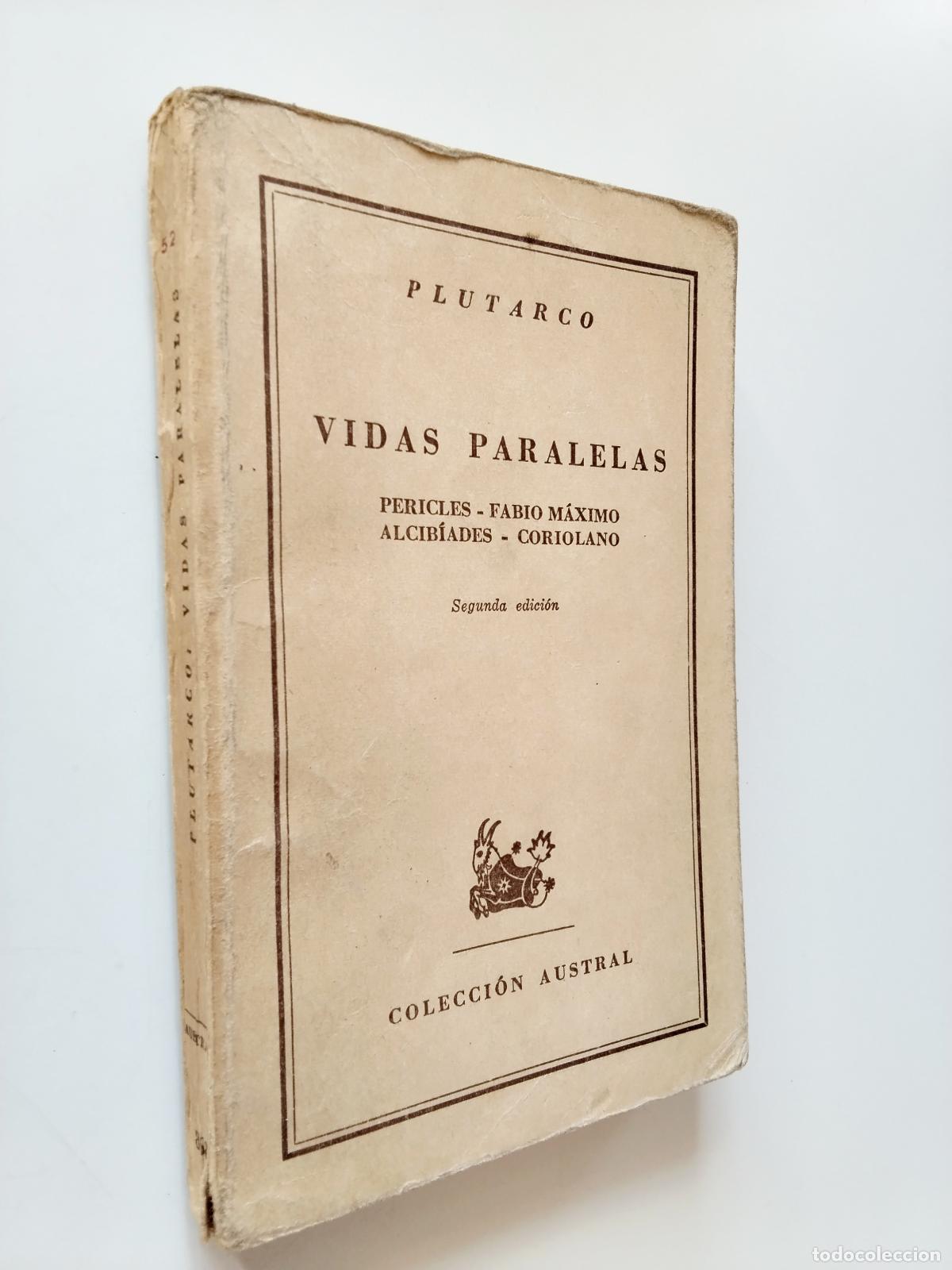 Libros: Plutarco - Vidas paralelas (Pericles-Fabio M&aacute;ximo Alc&iacute;biades-Coriolano) - Foto 1