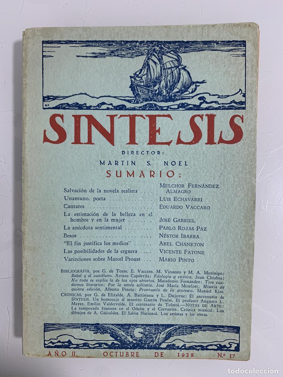 Libros: S&Iacute;NTESIS - Martin S. Noel - Foto 1