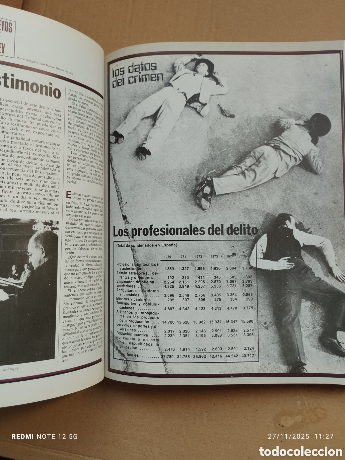 Libros: Antiguo libro ARCHIVO DEL CRIMEN - Foto 4