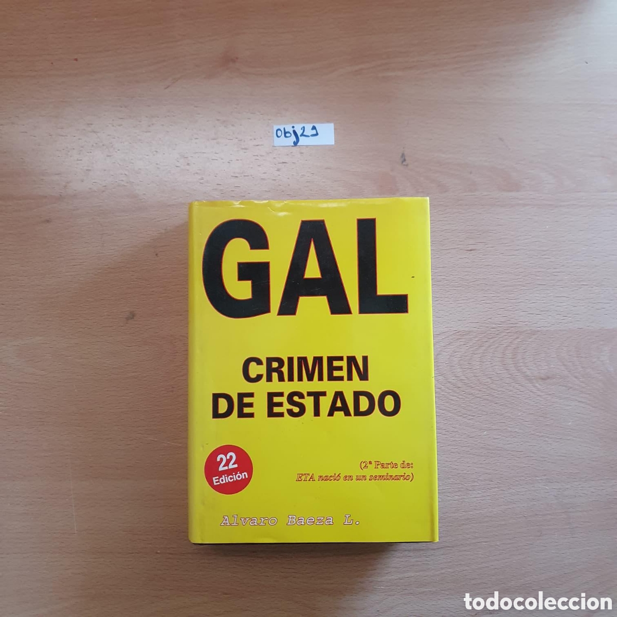 Libros: Libro de gal crimen del estado - Foto 1
