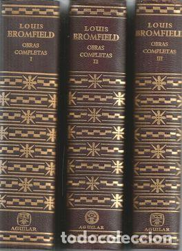 Libros: OBRAS COMPLETAS T-I-II-III - BROMFIELD, LOUIS - Foto 1