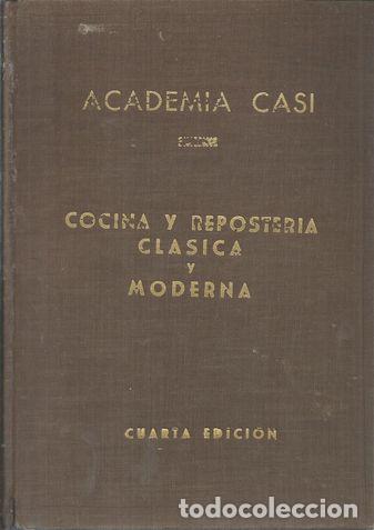 Livros em segunda m&atilde;o: COCINA Y REPOSTERIA CLASICA Y MODERNA - S/A