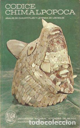 Livros em segunda m&atilde;o: CODICE CHIMALPOPOCA - S/A