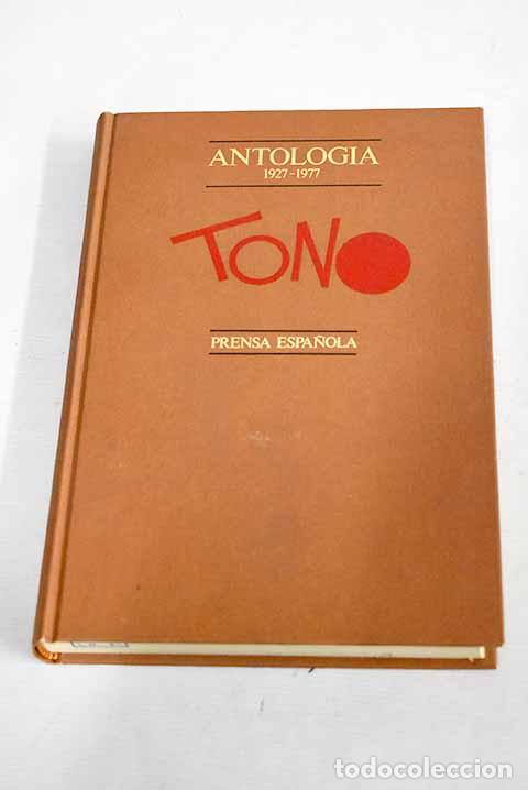 Libros: Antolog&iacute;a: 1927-1977.- Tono - Foto 1