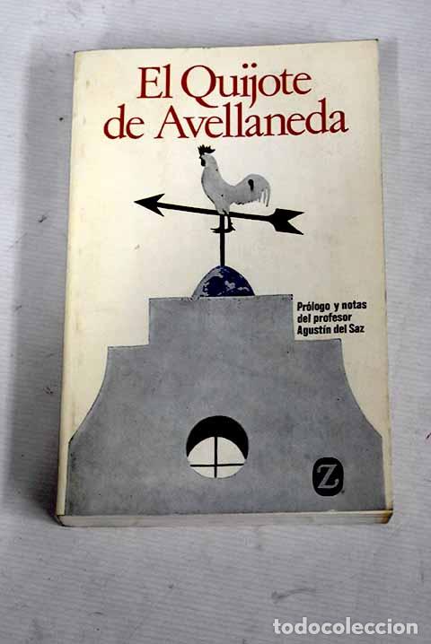 Libros: Don Quijote de la Mancha.- Fern&aacute;ndez de Avellaneda, Alonso - Foto 1