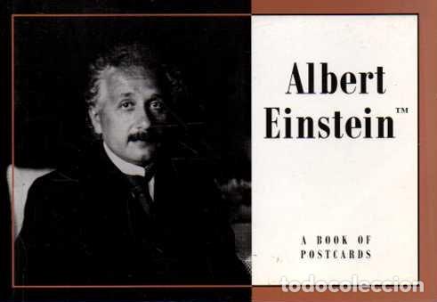 Libros: ALBERT EINSTEIN. A BOOK OF POSTCARDS. - CAT&Aacute;LOGO. - Foto 1