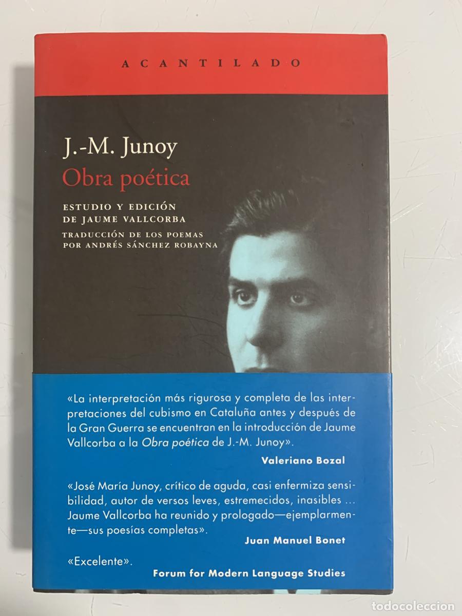 Libros: OBRA PO&Eacute;TICA - Jos&eacute; Mar&iacute;a Junoy - Foto 1