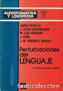 Libros: Perturbaciones del lenguaje - VV.AA - Foto 1