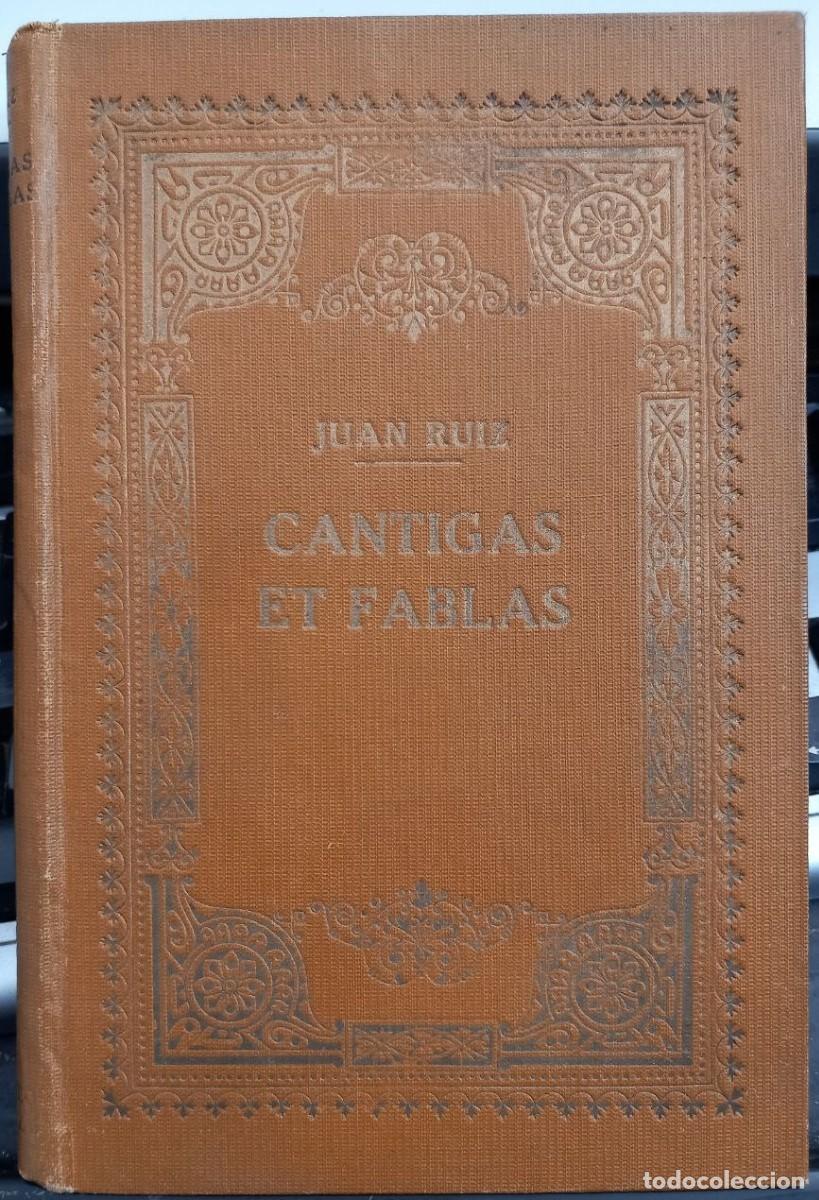 Libros: Cantigas et fablas. Del &rdquo;Libro del Buen Amor&rdquo;. - RUIZ, Juan: - Foto 1